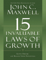 The 15 Invaluable Laws of Growth - John Maxwell.pdf